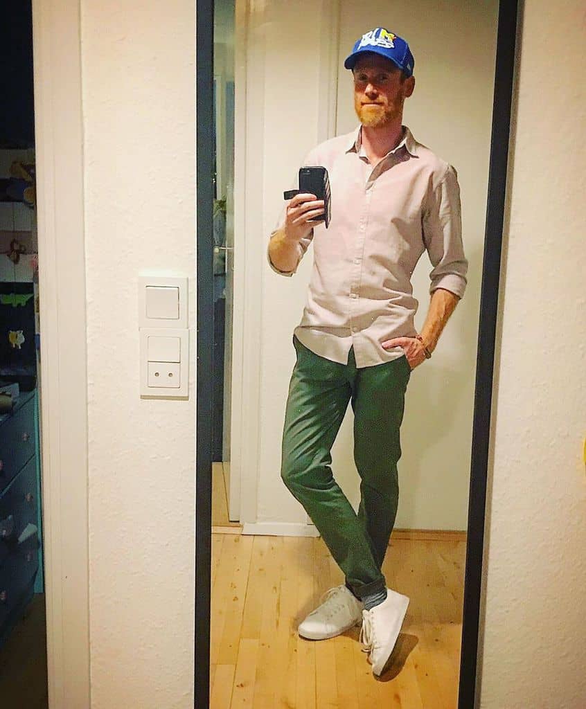 Casual Wear Green Pants Outfit