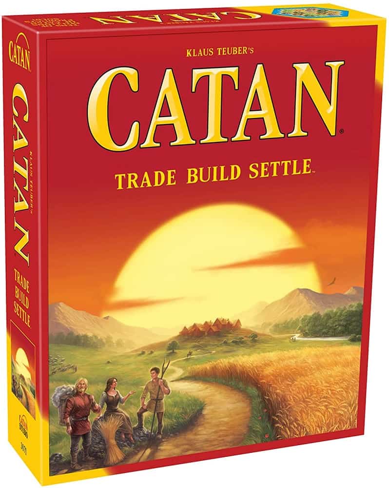 catan the board game multicolor