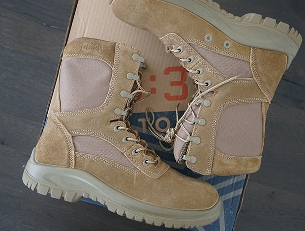 Cattlehide Leather Od 30 Tactical Coyote A3 Combat Boots For Men