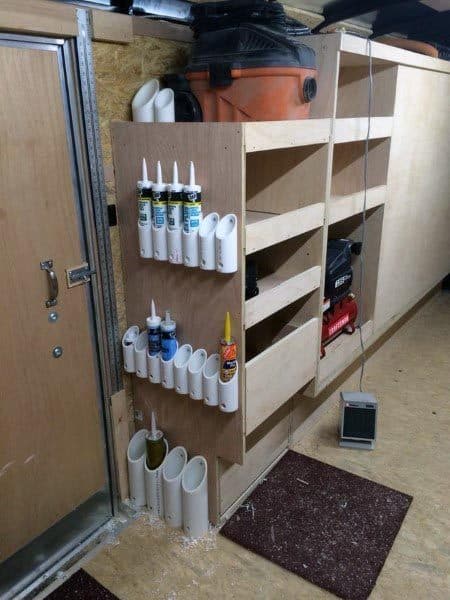 Caulking Tubes Tool Storage Ideas