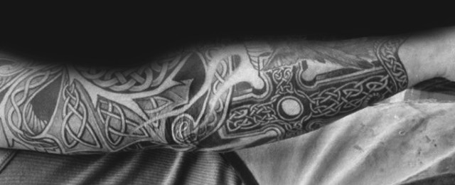 Celtic Cross Tattoos For Men