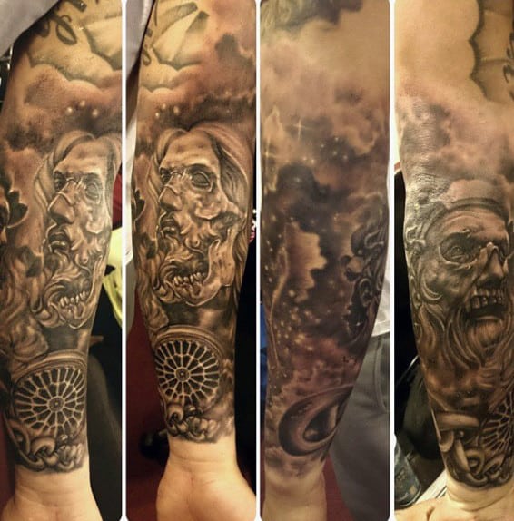 Chain Tattoos Designs For Men Full Sleeve