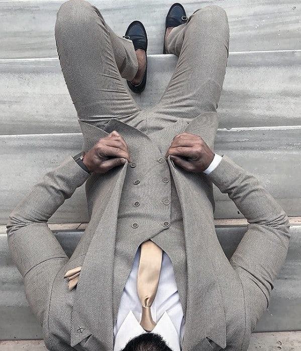 Charcoal Grey Suit Black Shoes Business Professional Style Ideas For Guys