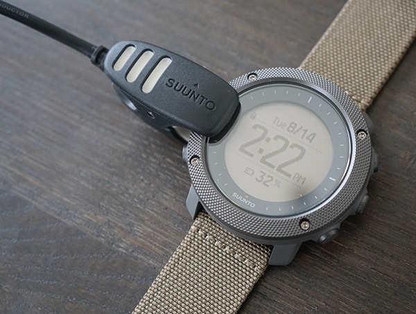 Charging The Suunto Traverse Alpha Watch