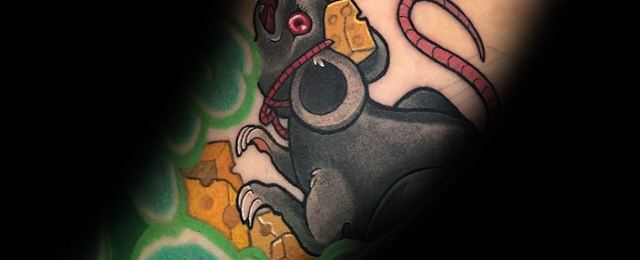 Cheese Tattoo Ideas For Men