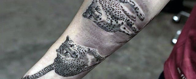 Cheetah Tattoos For Men