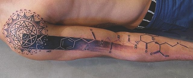 Chemistry Tattoos For Men