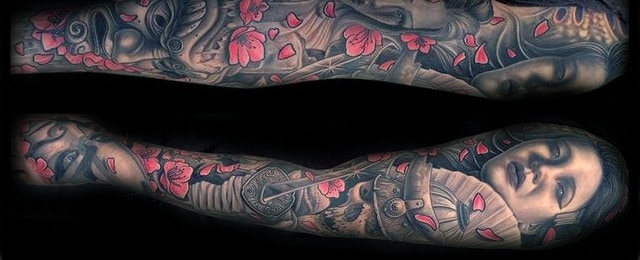 Cherry Blossom Tattoo Designs For Men