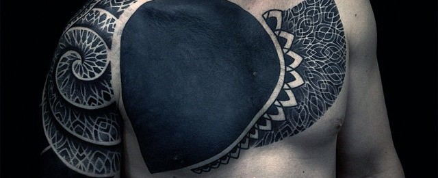 Chest Cover Up Tattoos For Men