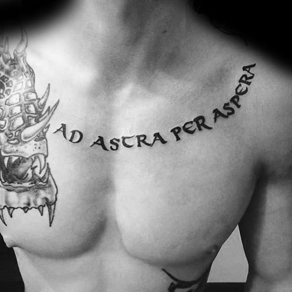 Chest Latin Guys Tattoo Ideas