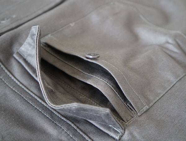 Chest Pocket Mens Work Shirts Grey United By Blue Holt