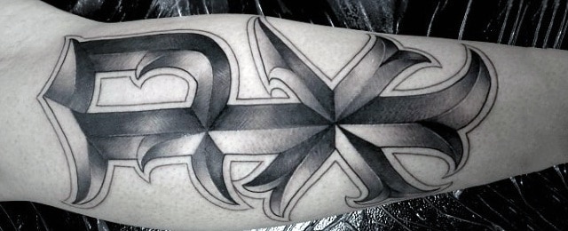 Chi Rho Tattoo Designs For Men