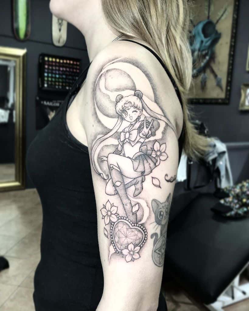 Chibi Sailor Moon Tattoo