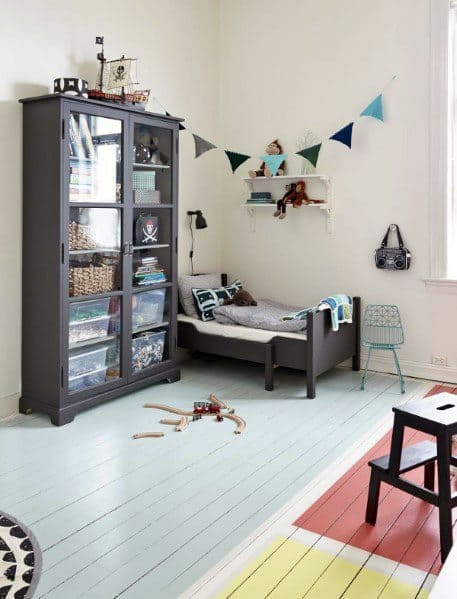 Childrens Room Colorful Home Design Ideas Painted Floor
