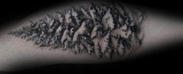 Christmas Tree Tattoo Ideas For Men