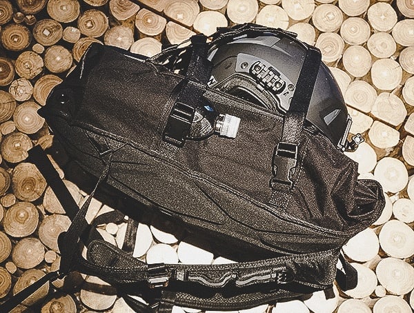 Chrome Industries Barrage Cargo Backpack Top View Revier
