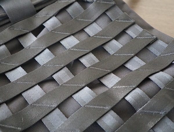 Chrome Industries Barrage Cargo Backpack Versatile Cargo Net Detail On Front