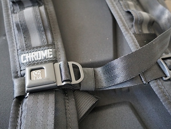 Chrome Industries Barrage Cargo Backpack With Quick Release Plate Buckle