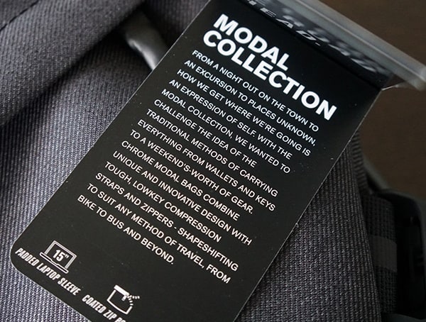Chrome Industries Modal Collection Tag