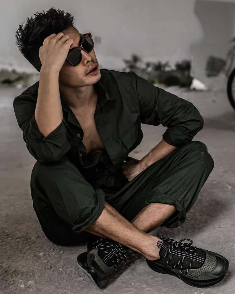 Chunky Shoe Mens Overall Fashion