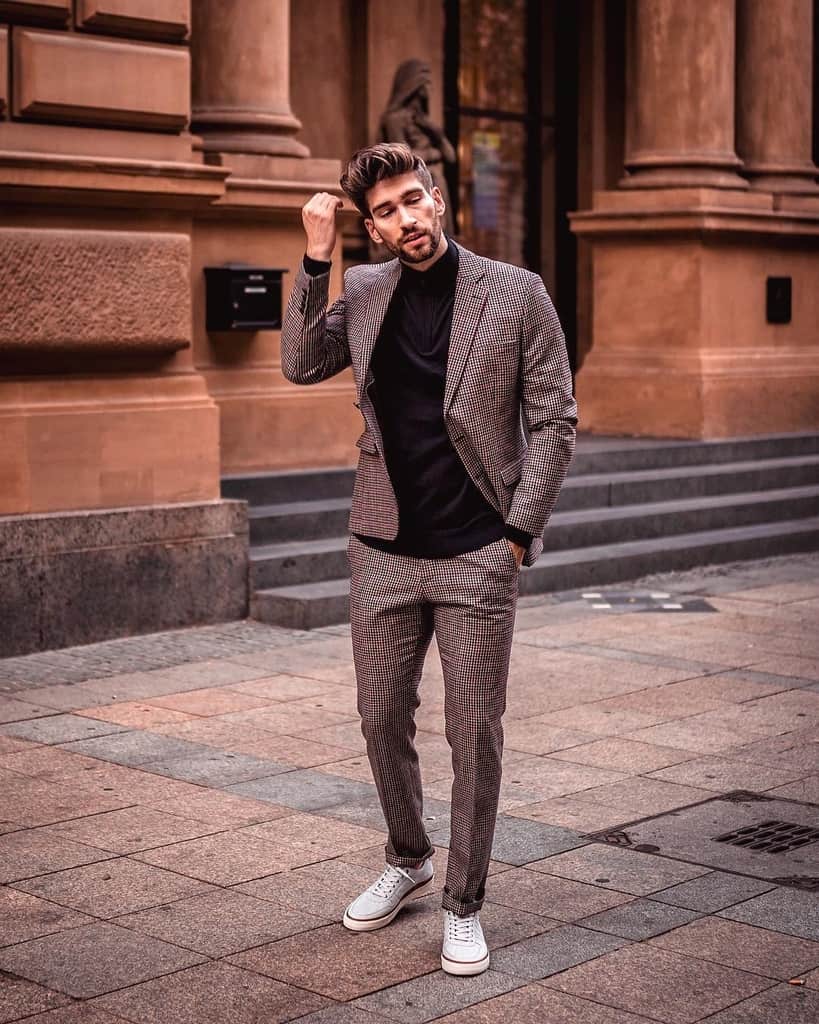 Classic Cotton Suit Men Style