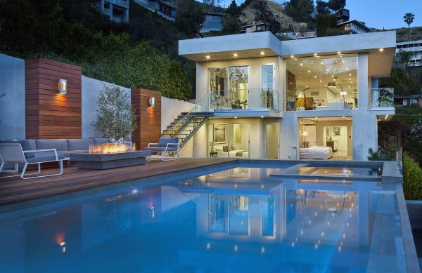 Classic Home Swimming Pool Design With Modern Decor