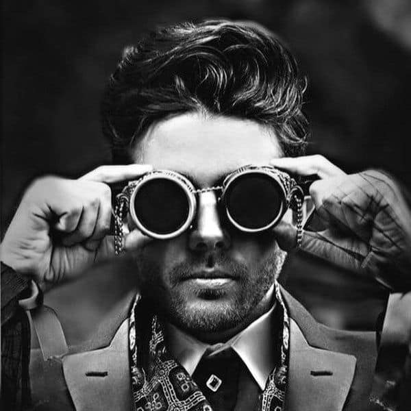 Classic Medium Wavy Male Hair Cuts