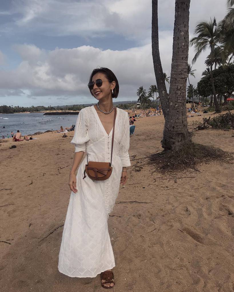 Classic White Boho Outfit