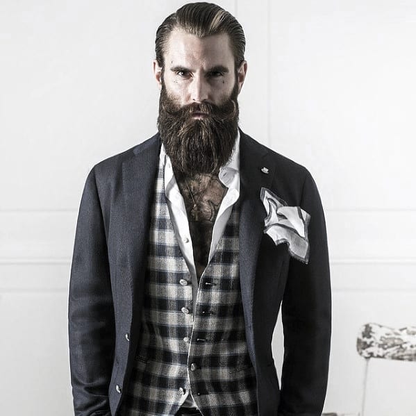 Classy Beard Styles Male