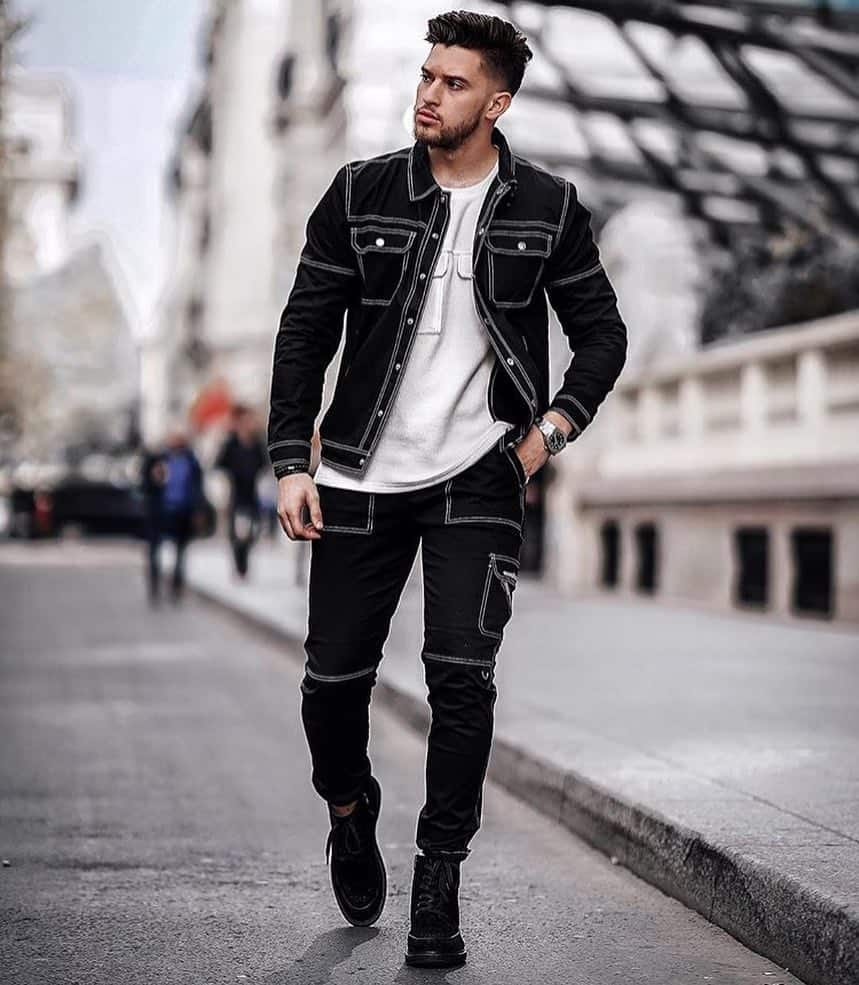 Classy Denim Jacket Outfit