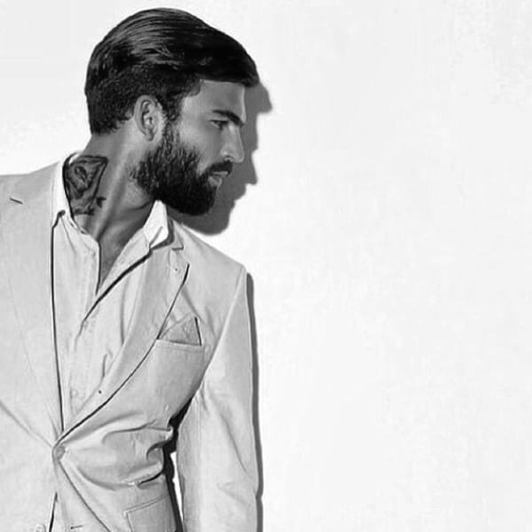 Classy Mens Old School Hairstyles Medium Length