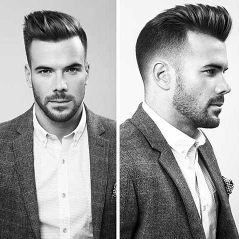 Classy Modern Men Hairstyle