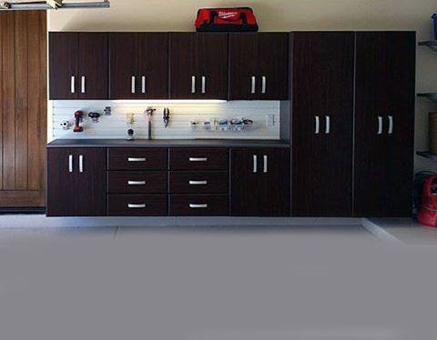 hovering garage storage closet 