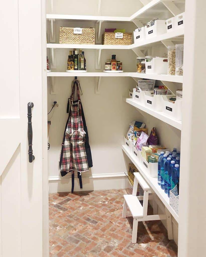 walk-in closet pantry organization ideas 