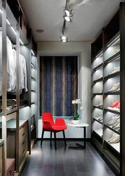 Closet Track Lighting Idea Inspiration