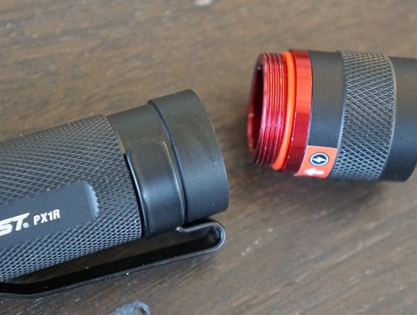 Coast Px1r Flashlight Battery Cap With Waterproof Seal