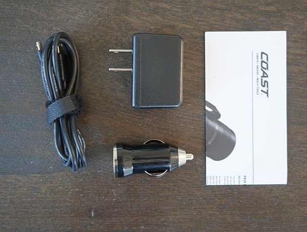 Coast Px1r Included Accessories