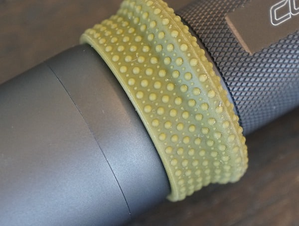 Coast Tx7r Flashlight Rubber Grip Detail