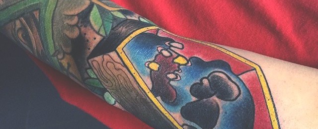 Coffin Tattoo Designs For Men