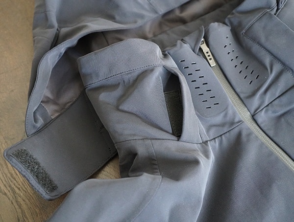 Collar And Face Vent Mens Descente Octane 3l Shell Jacket