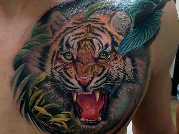 olor-tiger-stripes-tattoo-for-men-on-chest