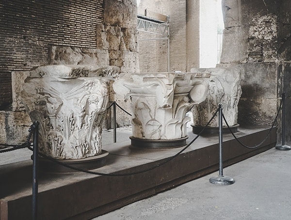 Colosseum Beam Column Stone Architecture