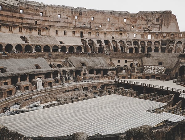 Colosseum Interior Rome