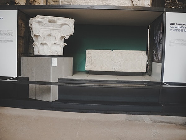 Colosseum Museum Stones