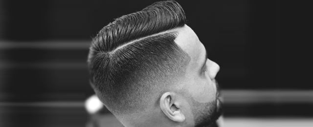 Comb Over Fade Haircut For Men