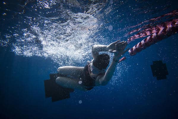 combat side stroke swimming