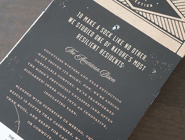 Comfortable Details United By Blue Ultimate Bison Sock For Men