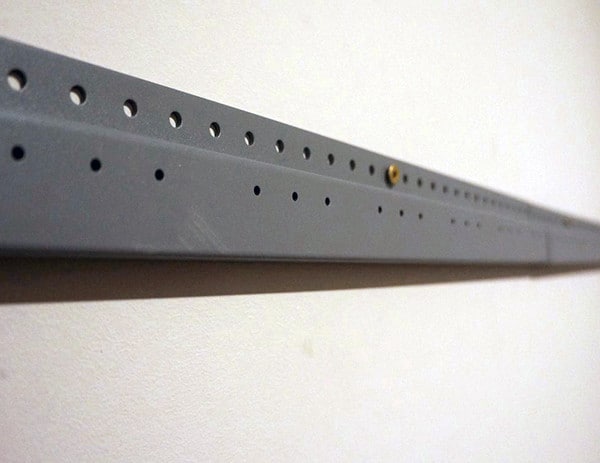 completed install of gun rack support beam