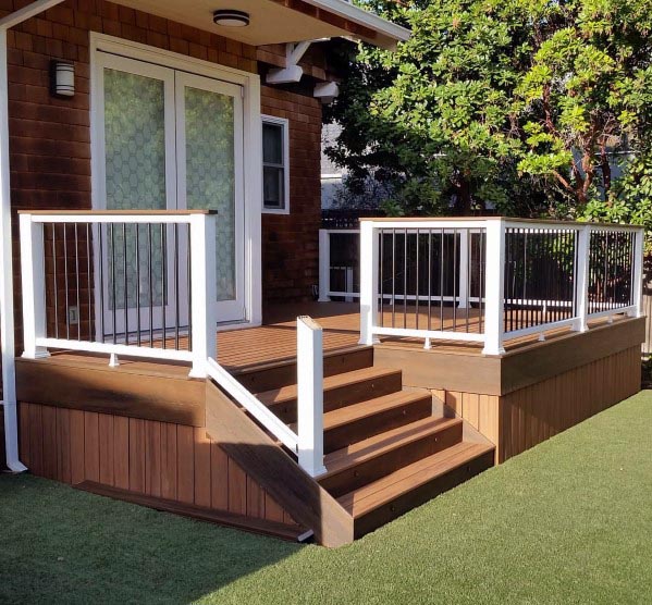 composite wood deck panel skirting