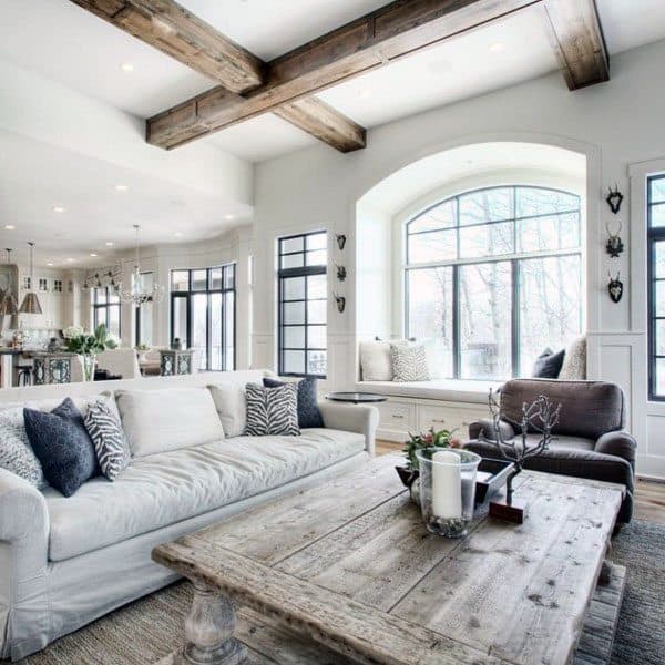 Connected Kitchen Great Room Ideas